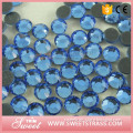 SS20 wholesale flat back crystal stones for clothing Lt. sapphire